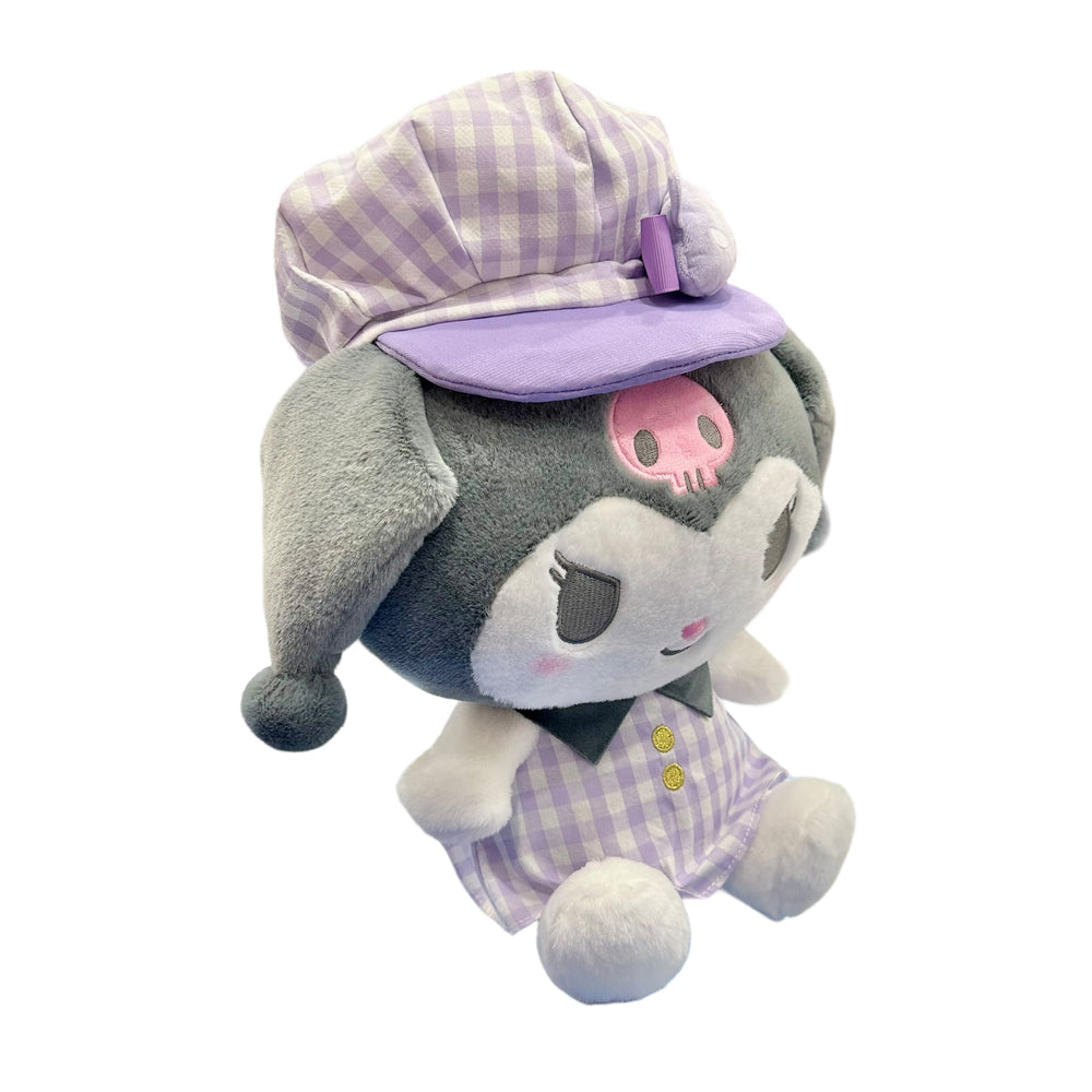 Kuromi "Gingham Casquette" 11in Plush