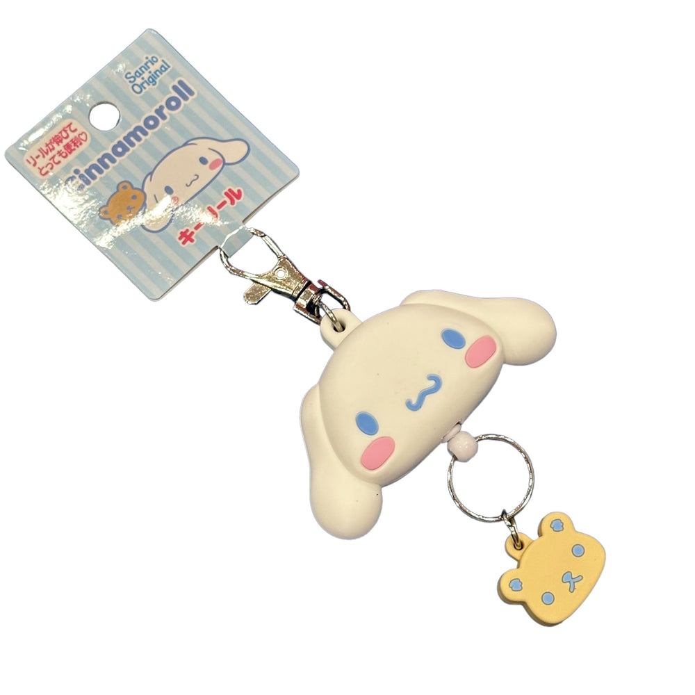 Cinnamoroll "Face" Key Ring w/ Reel