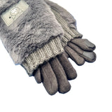 Kuromi 3-Way Knit Gloves