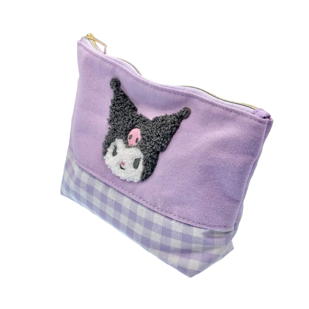 Kuromi "Chenille Gingham" Pouch