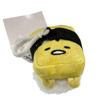 Gudetama "Egg" Sushi Mascot Clip On Plush