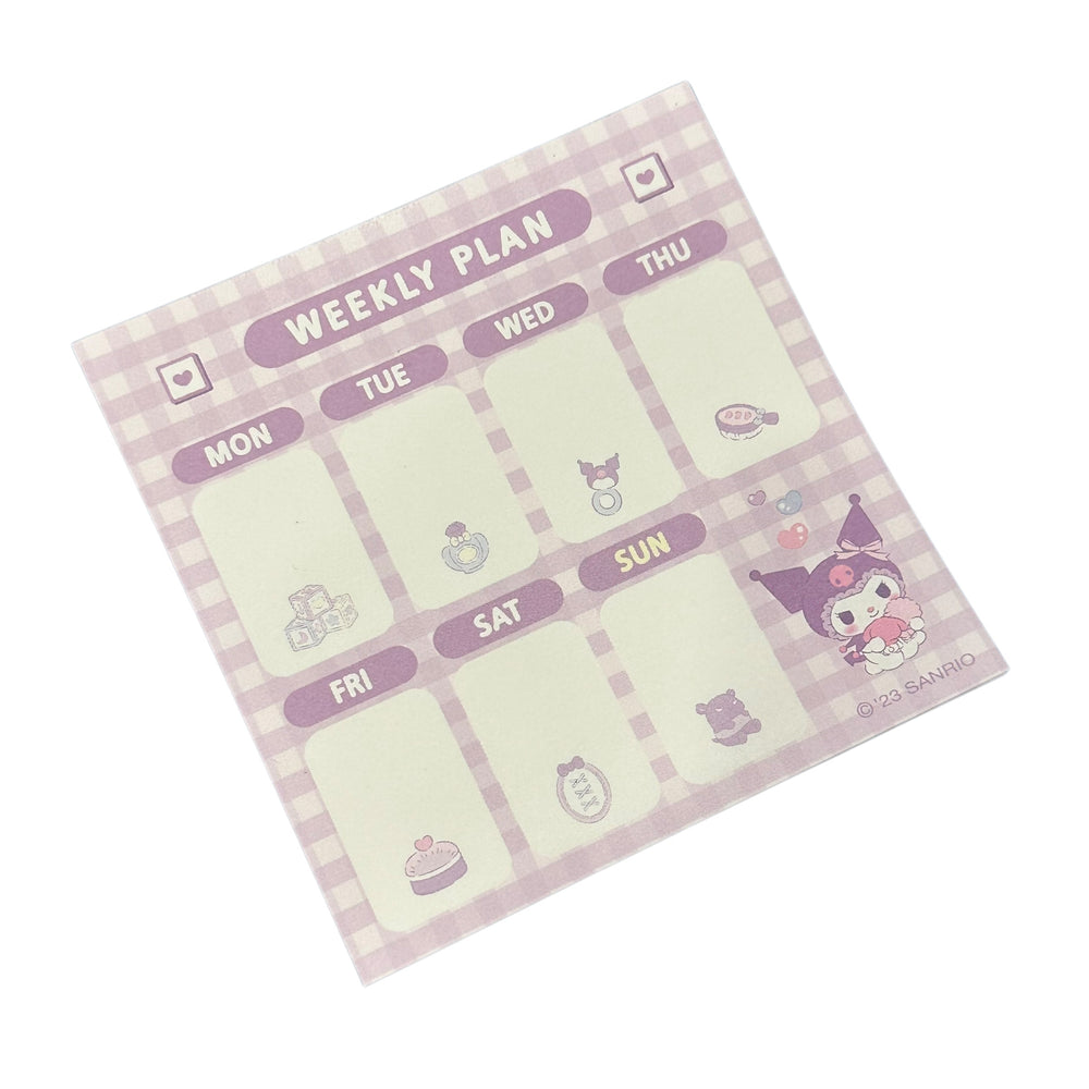 Kuromi "My Daily" Memo Pad