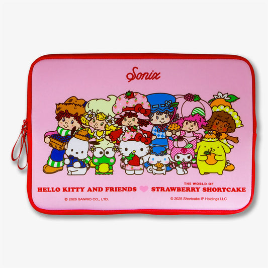 Sonix x Hello Kitty x Strawberry Shortcake Neoprene Laptop Sleeve