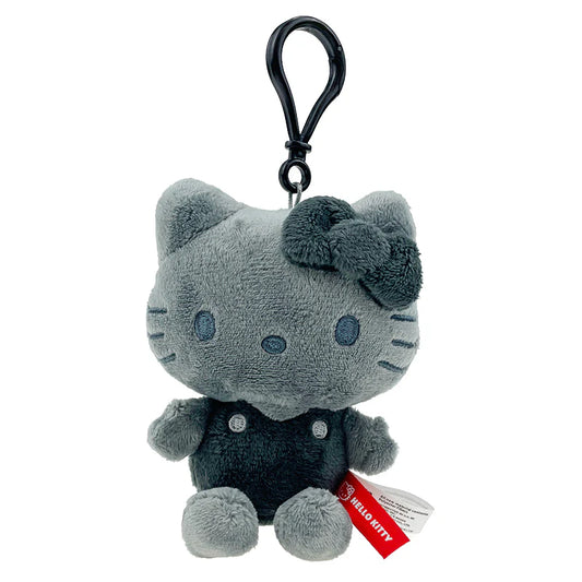 Hello Kitty "Ash Monochrome Series" Mascot Plush Keychain