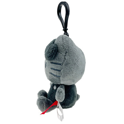 Hello Kitty "Ash Monochrome Series" Mascot Plush Keychain