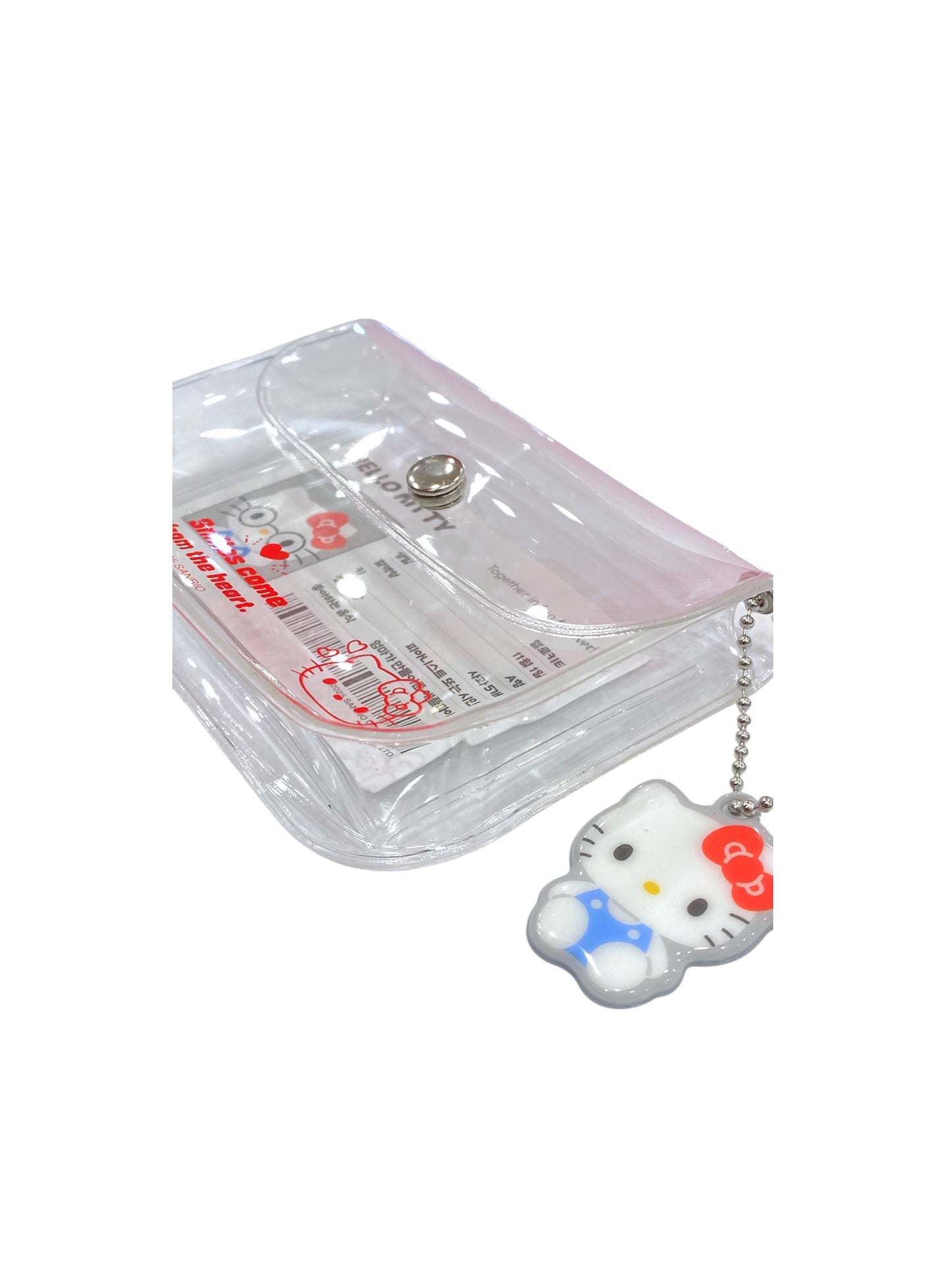 Hello Kitty Transparent Card Wallet
