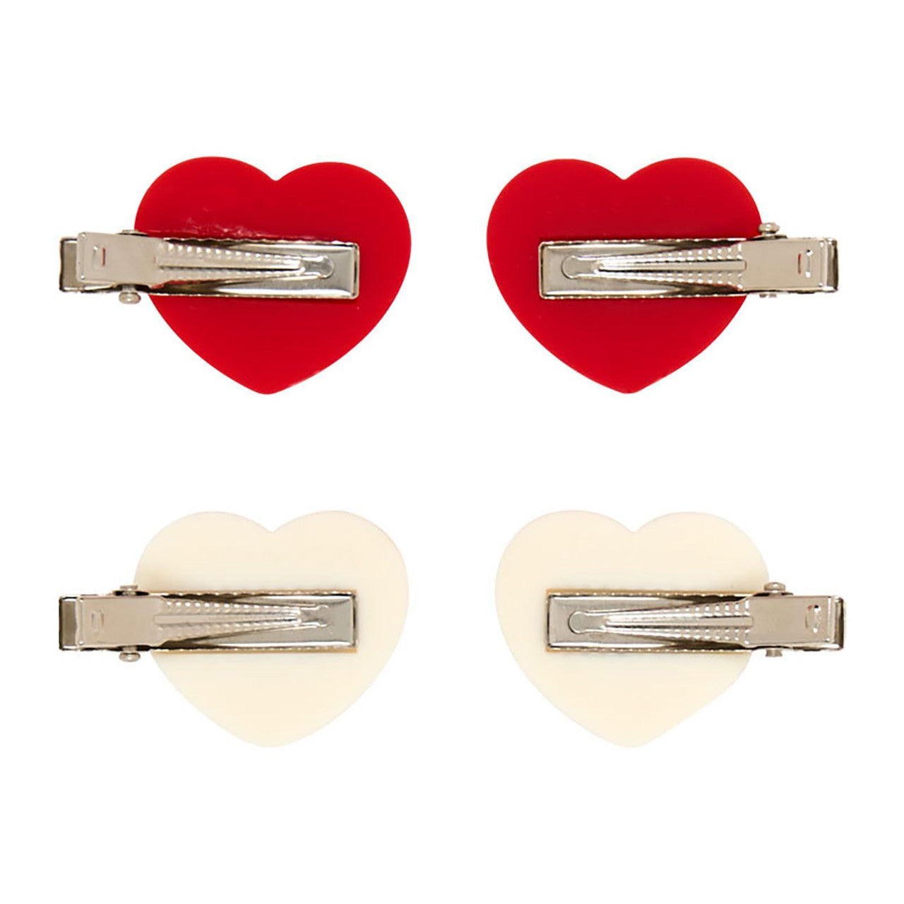 Hello Kitty "Heart" Mini Hair Clip Set