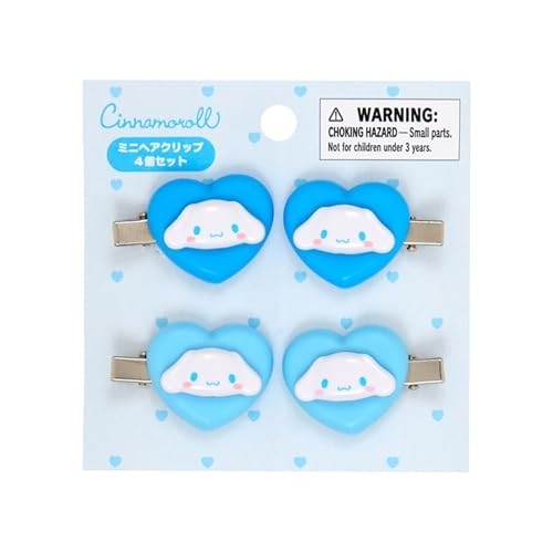 Cinnamoroll "Heart" Mini Hair Clip Set