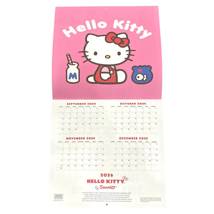 Hello Kitty 2026 Playful Pink Calendar