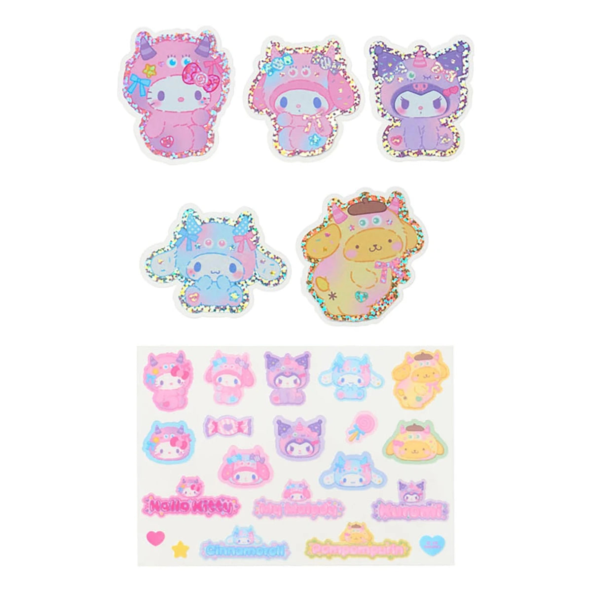 Sanrio Characters "Monsters" Stickers