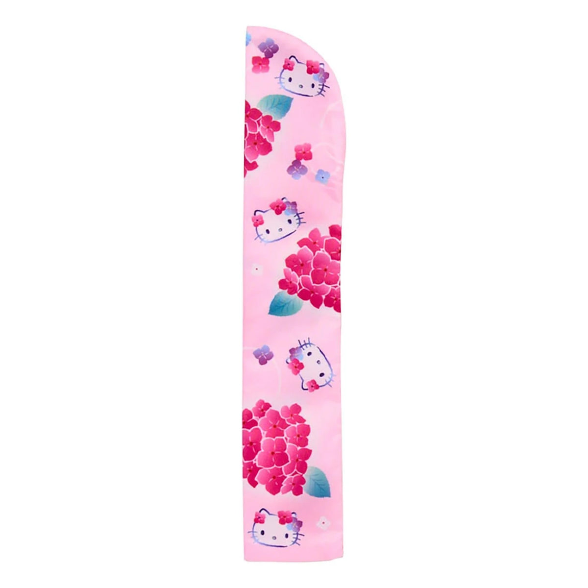 Hello Kitty Pink Flower Folding Fan