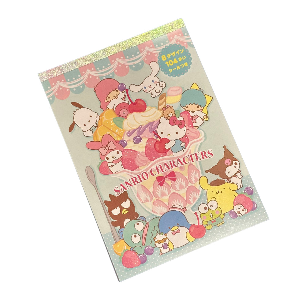 Sanrio Characters 8-Design Memo Pad