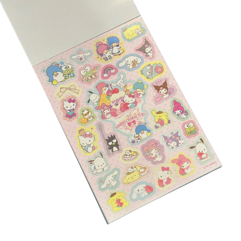 Sanrio Characters 8-Design Memo Pad