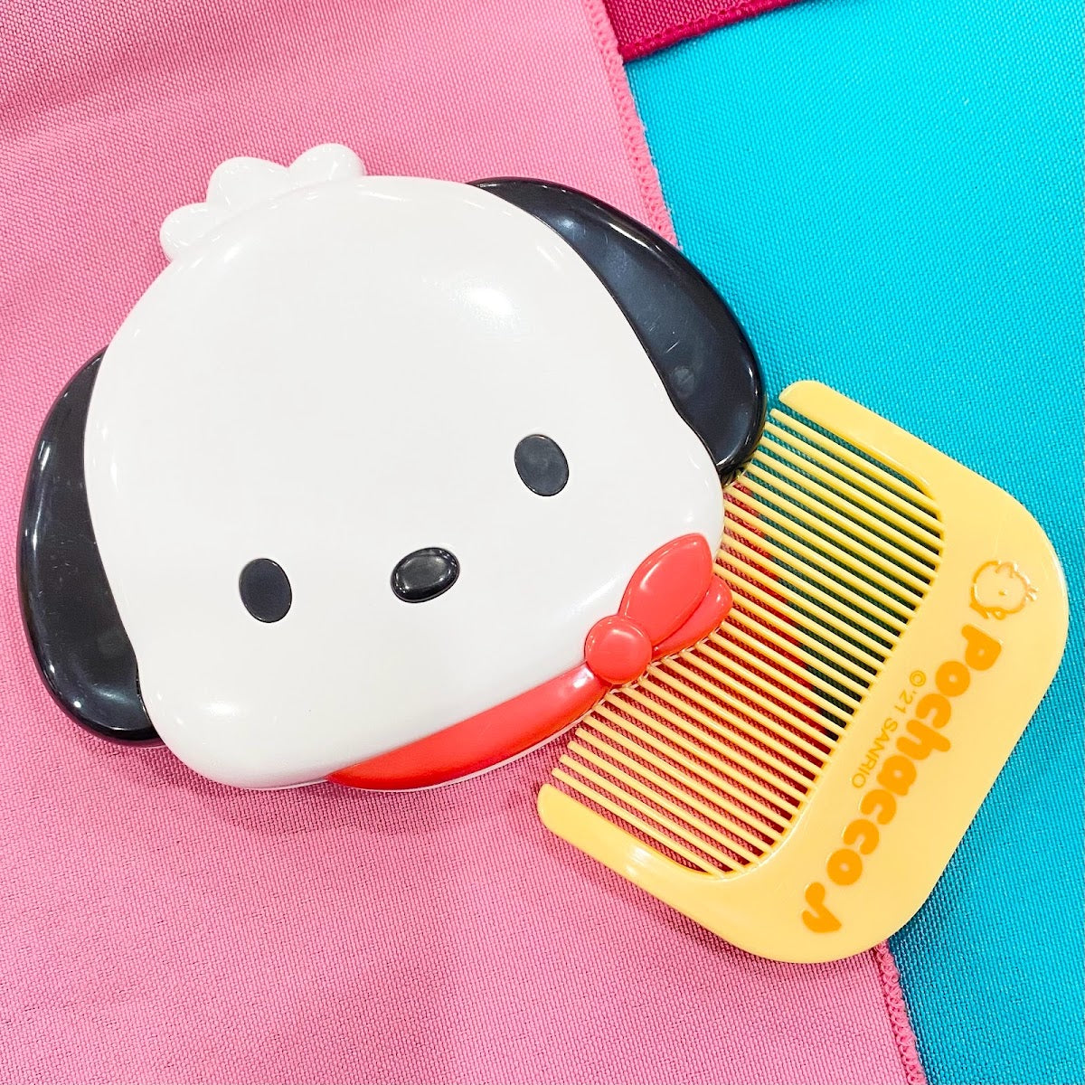 Pochacco Mirror & Comb Set