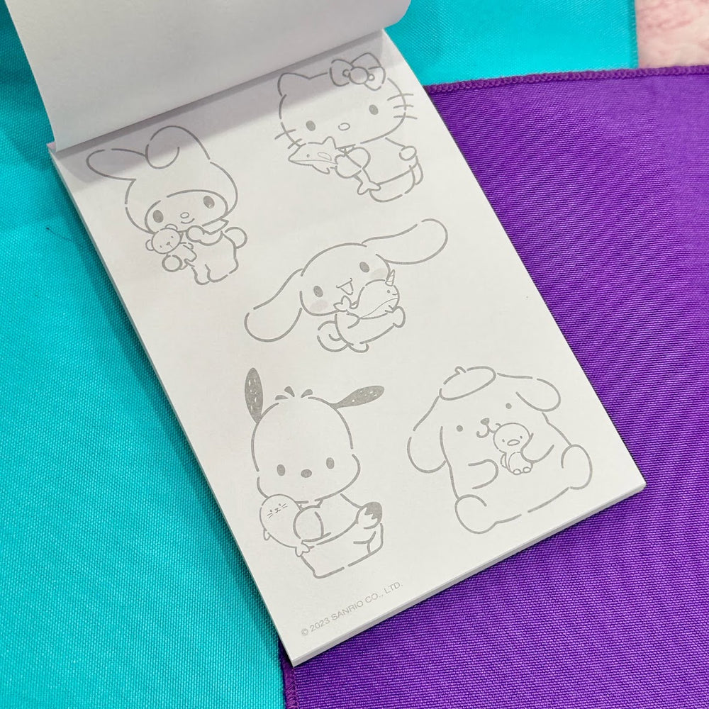 Sanrio Characters "Ice Island" Mini Drawing Book
