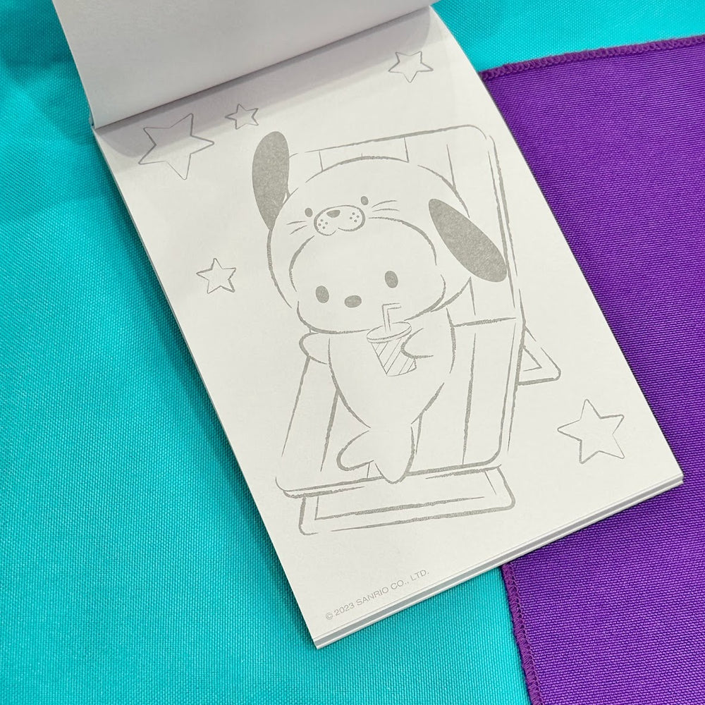 Sanrio Characters "Ice Island" Mini Drawing Book