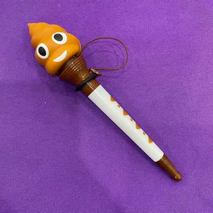 Poop Ballpoint Pen (Black Eyes)