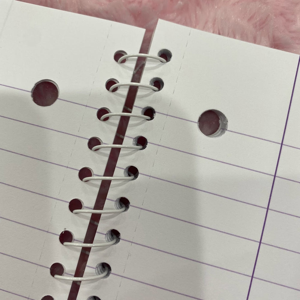 Kuromi "Japan" Spiral Notebook
