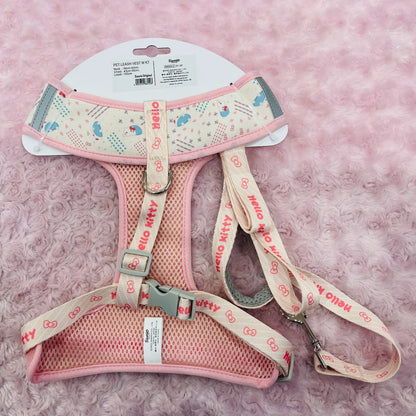 Hello Kitty Medium Pet Leash Vest