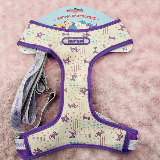 Kuromi Medium Pet Leash Vest
