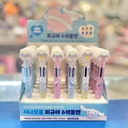 Cinnamoroll 6-Color Ballpoint Pen