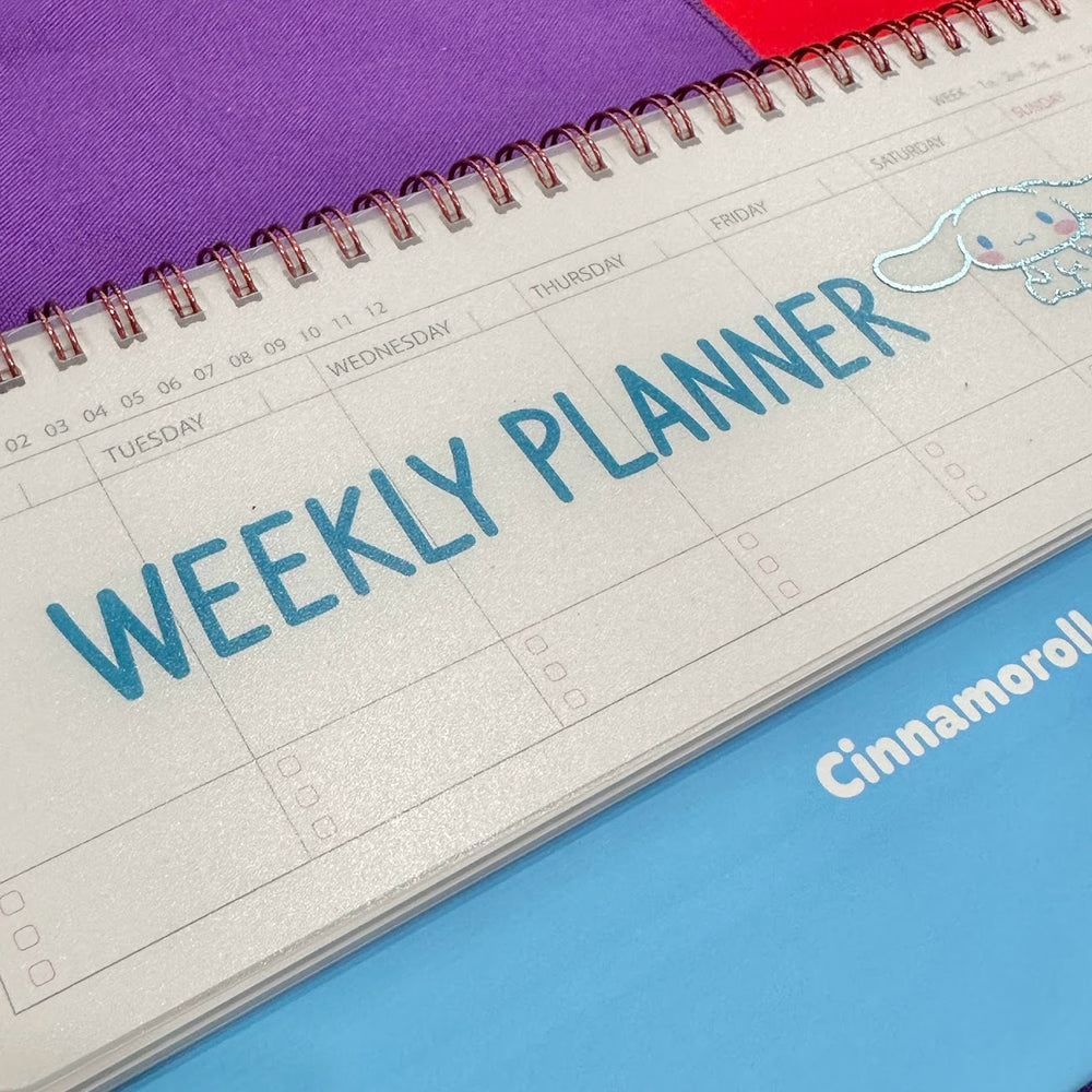 Cinnamoroll PP Desk Weekly Planner