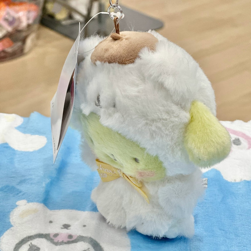 Pompompurin "FFS" Mascot Plush Keychain