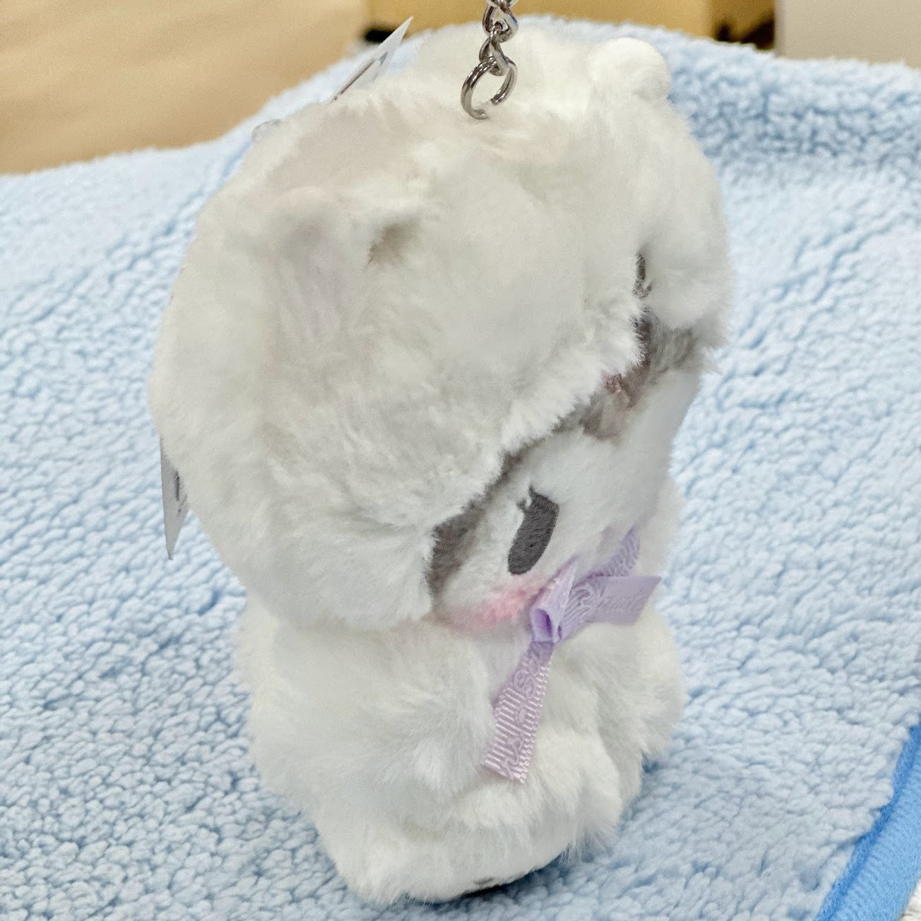 Kuromi "FFS" Mascot Plush Keychain