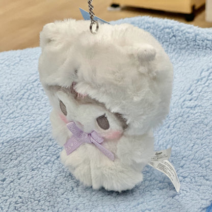 Kuromi "FFS" Mascot Plush Keychain