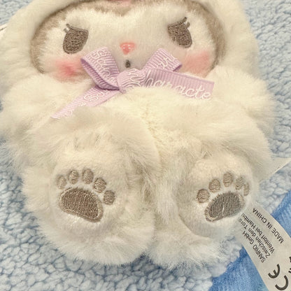 Kuromi "FFS" Mascot Plush Keychain