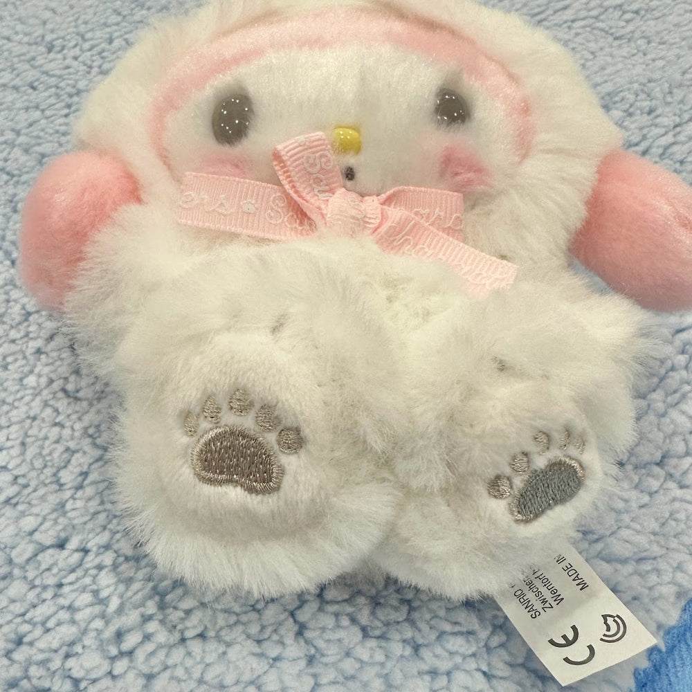 My Melody "FFS" Mascot Plush Keychain