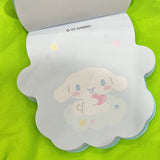 Cinnamoroll Cute Pocket Memo Pad w/ Silicone Cover