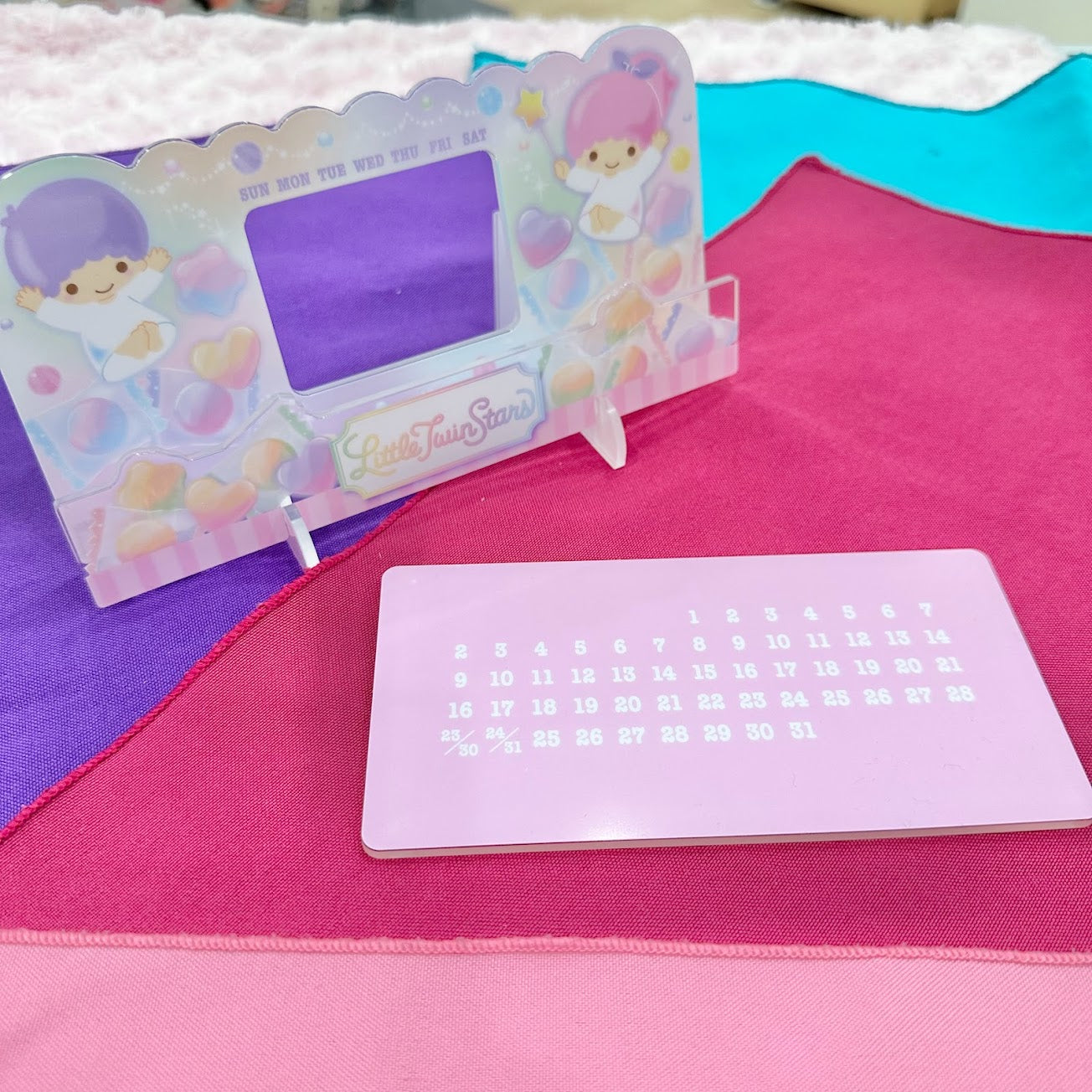 Little Twin Stars Perpetual Calendar