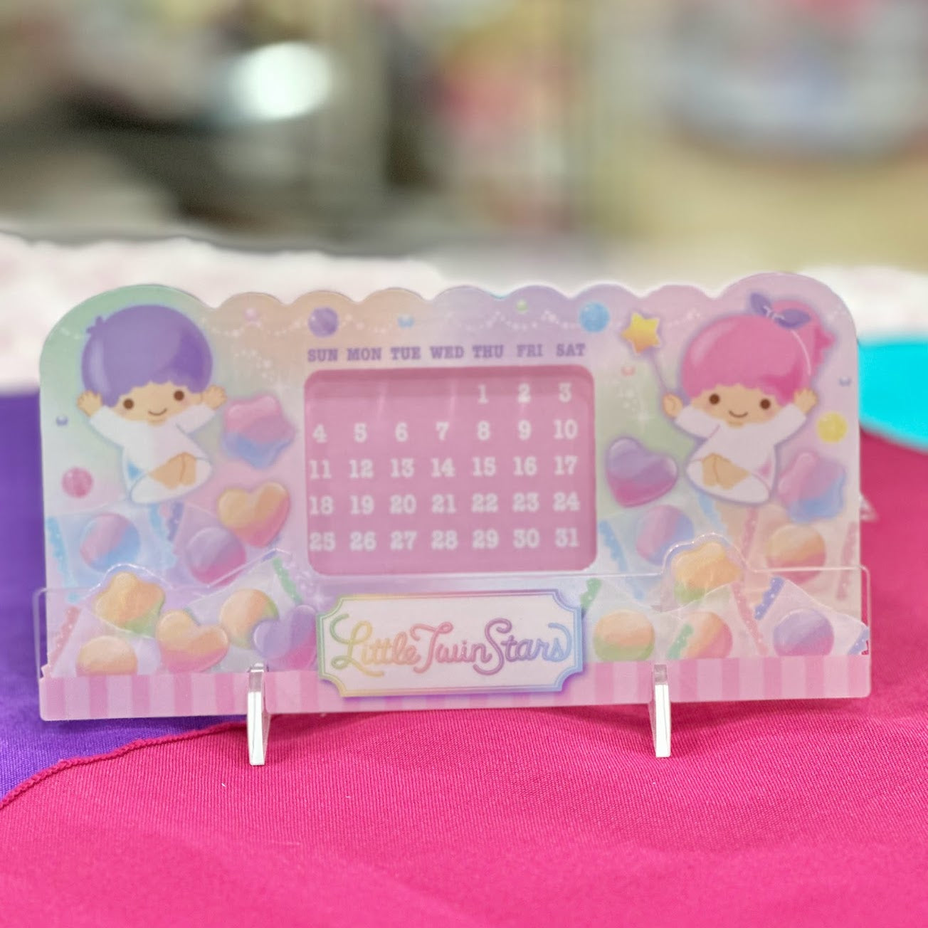 Little Twin Stars Perpetual Calendar