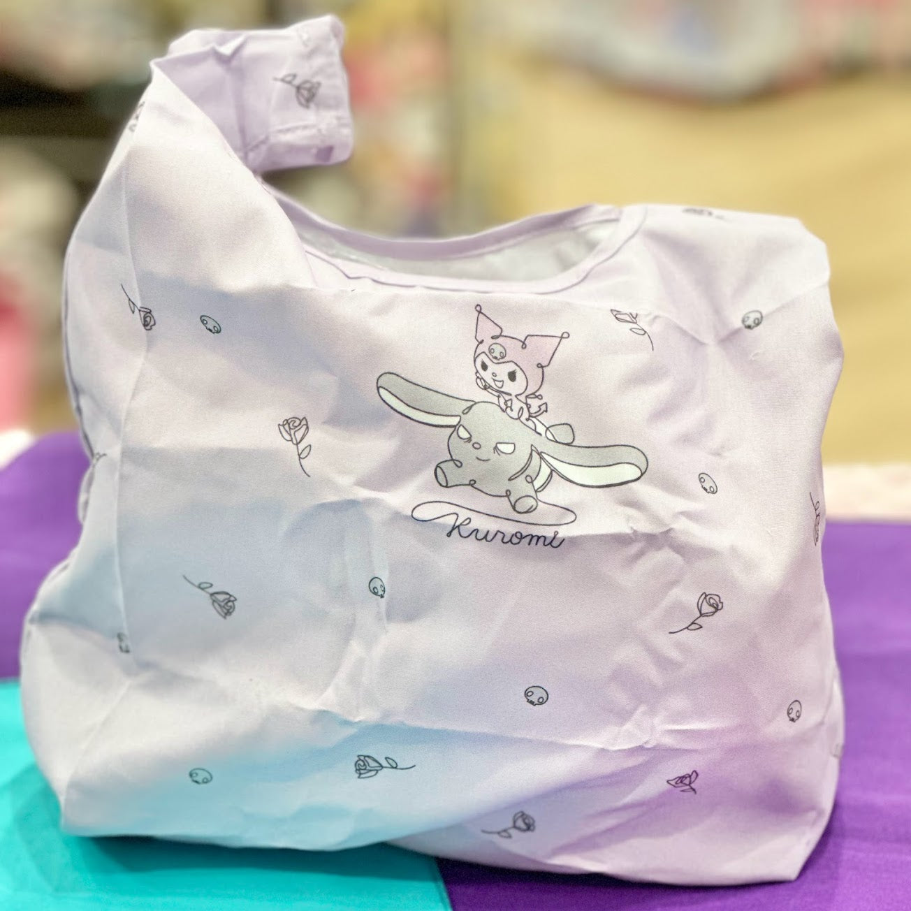 Kuromi Eco Bag w/ Charm