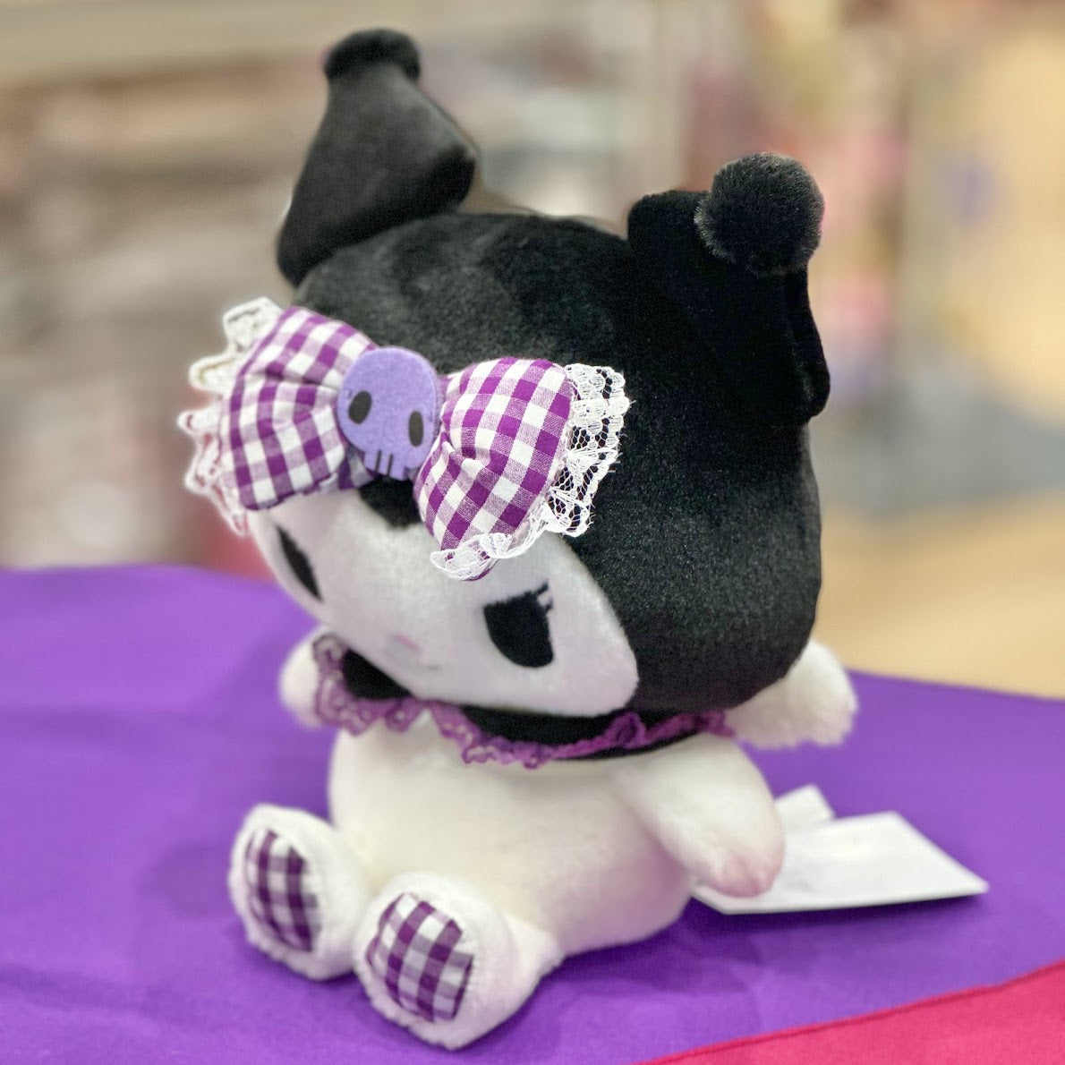 Kuromi "Gingham w/ Wing" 9in Plush