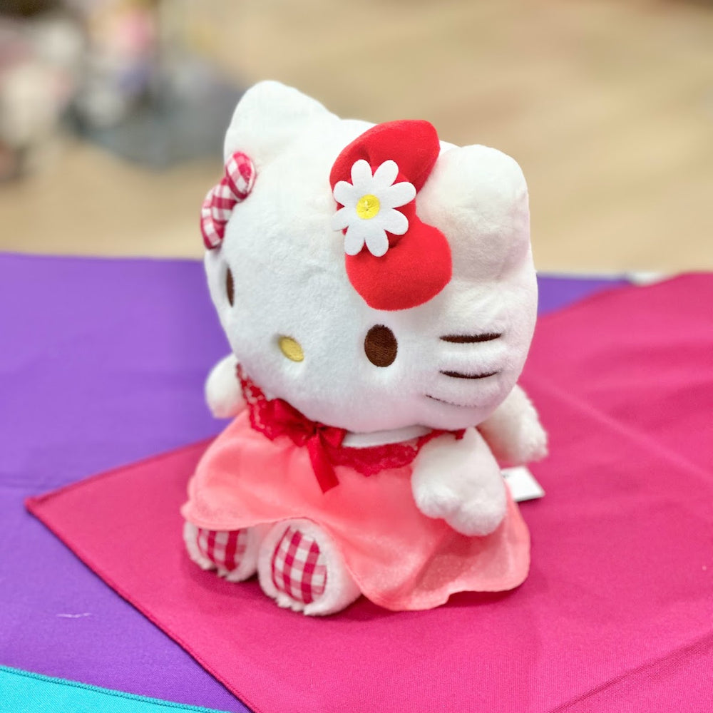 Hello Kitty "Gingham w/ Wing" 9in Plush
