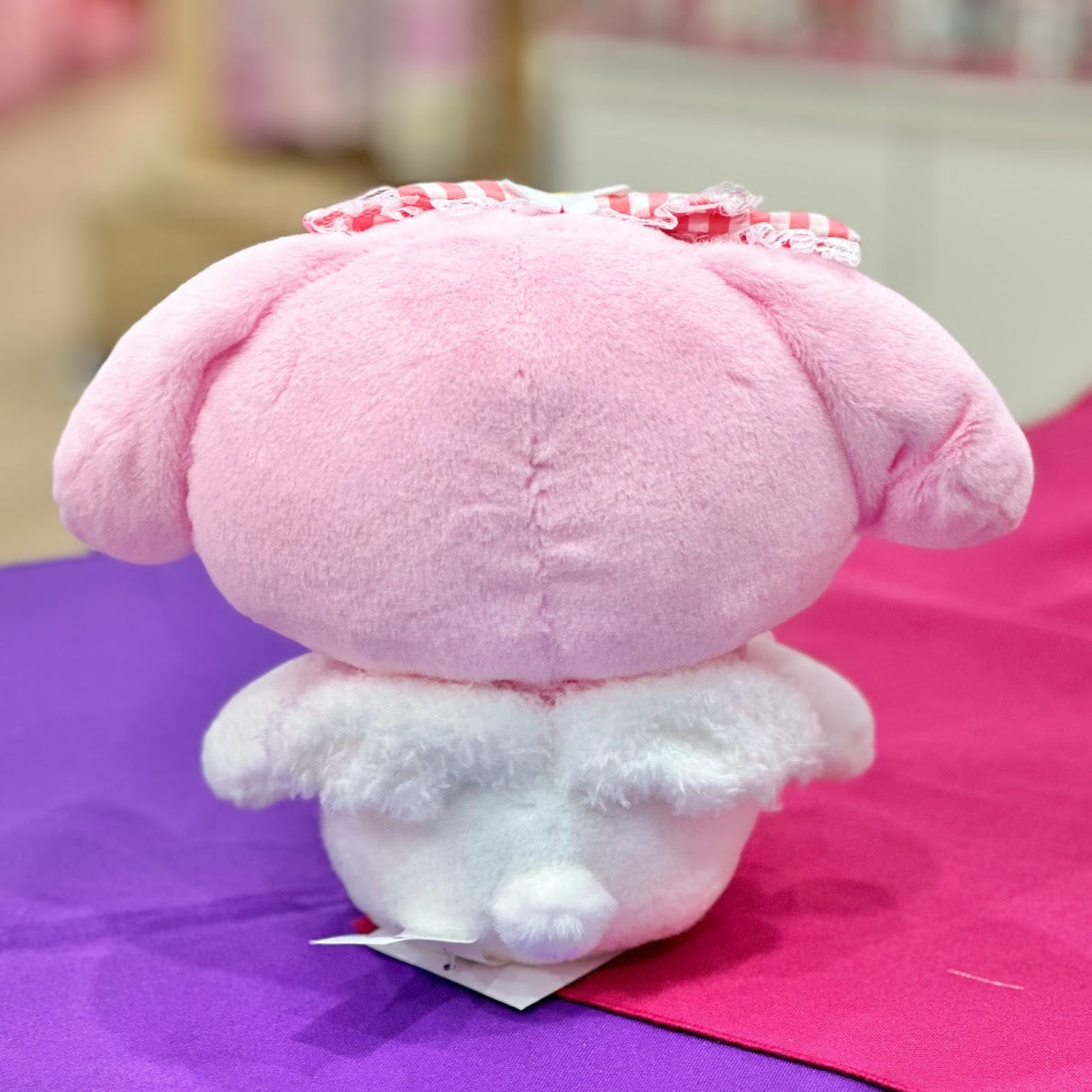 My Melody "Gingham w/ Wing" 9in Plush