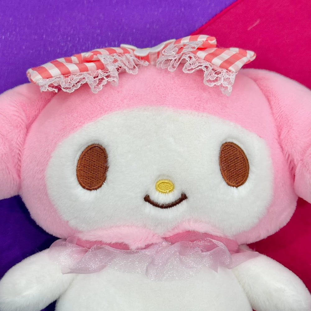 My Melody "Gingham w/ Wing" 9in Plush