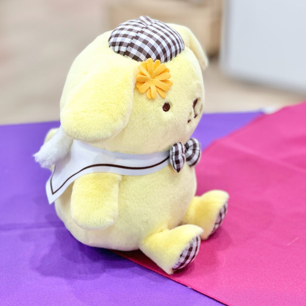 Pompompurin "Gingham w/ Wing" 9in Plush