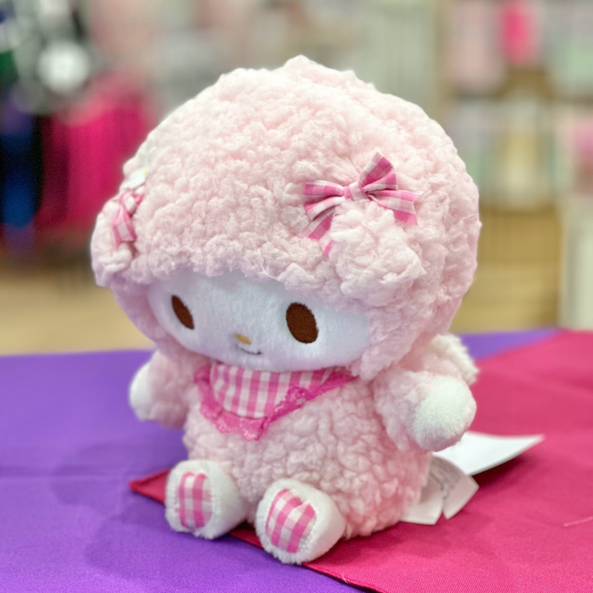 My Sweet Piano "Gingham w/ Wing" 9in Plush