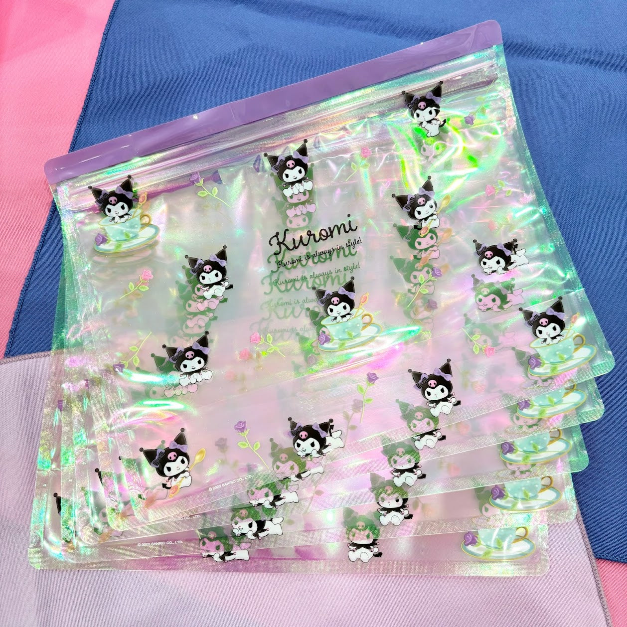 Kuromi Zipper Bag