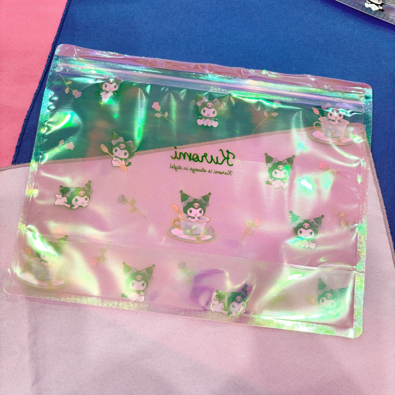Kuromi Zipper Bag