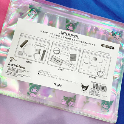 Kuromi Zipper Bag