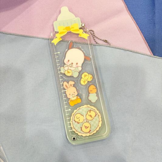 Pochacco "Baby Bottle" Acrylic Keychain