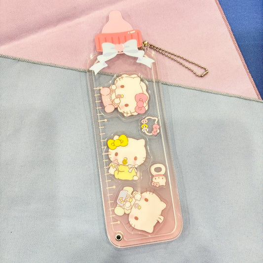 Hello Kitty "Baby Bottle" Acrylic Keychain