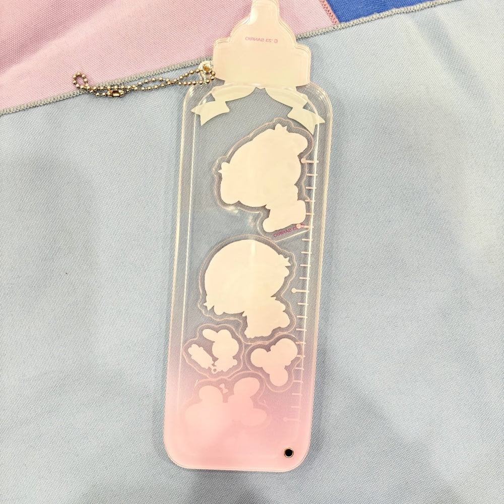 My Melody "Baby Bottle" Acrylic Keychain
