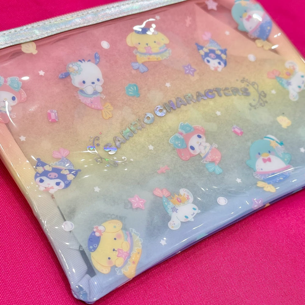 Sanrio Characters "Mermaid" Flat Pouch