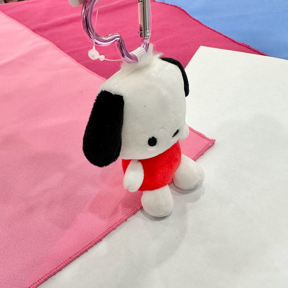 Pochacco Key Ring w/ Mascot