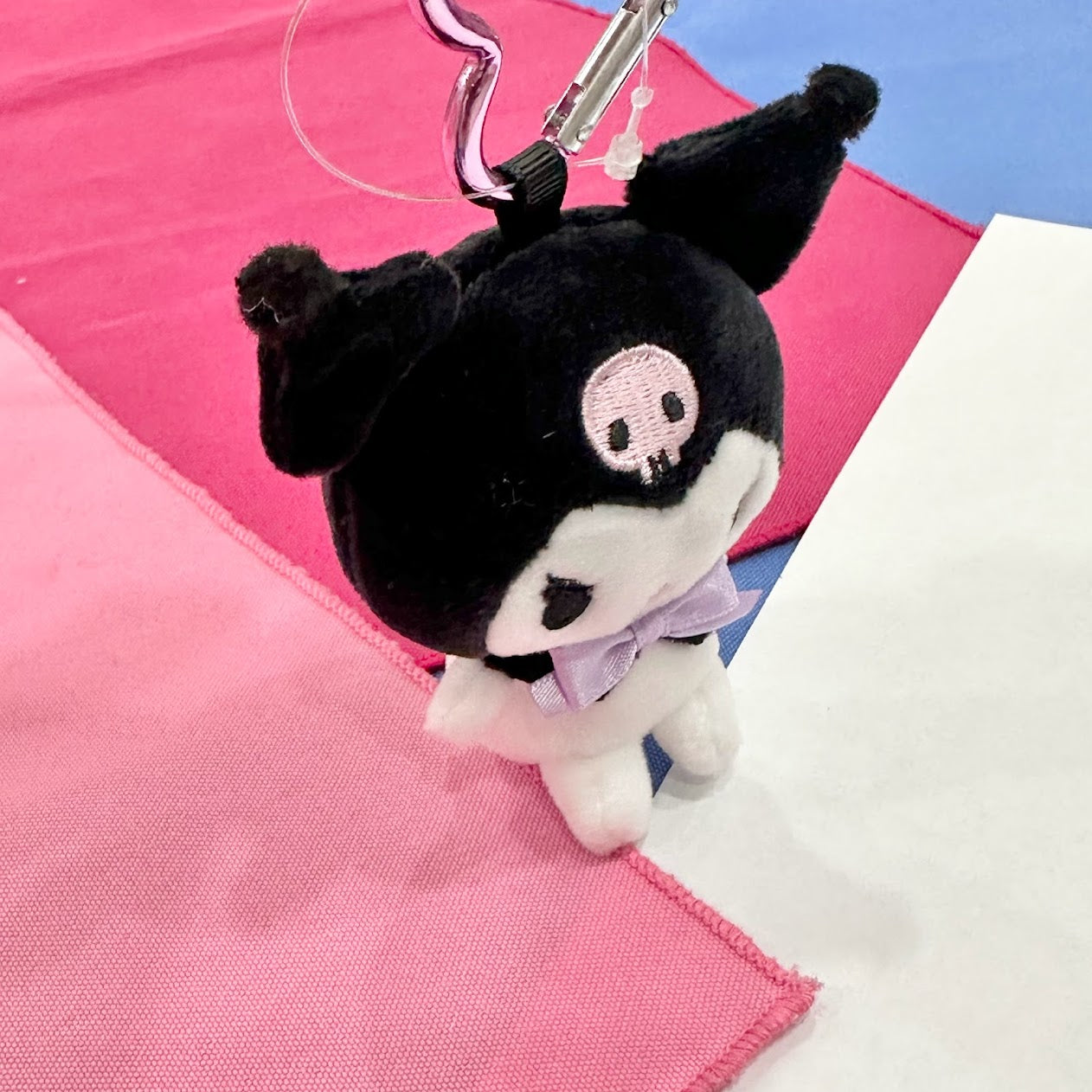Kuromi Key Ring w/ Mascot